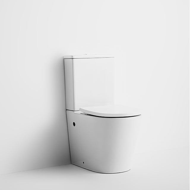 California BTW Close Coupled Rimless Toilet with Soft Close Seat