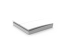 2 Gang Kinetic Push Flush Switch Matt White IP65