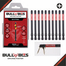 Bull Bits PZ3 90mm Impact Duty Screwdriver Drill Driver Bits