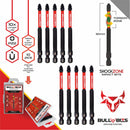 Bull Bits PZ2 90mm Impact Duty Screwdriver Drill Driver Bits