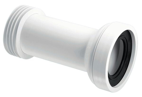 McAlpine WC-CON2 Straight Adjustable Pan Connector 110mm