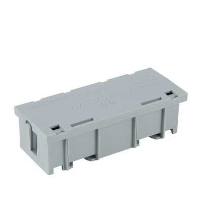 Wago Multipurpose Electrical Junction Box Grey 1 Cable Entry