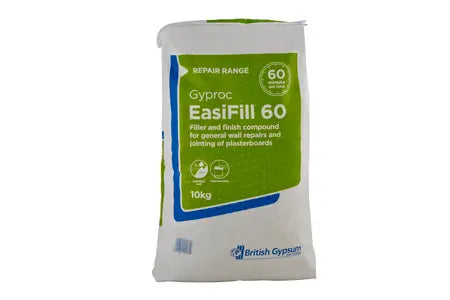British Gypsum Gyproc Easi Fill 60 Compound - 10kg