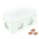 Wiska COMBI 206 PVC Adaptable Box with Wago Terminals White IP66