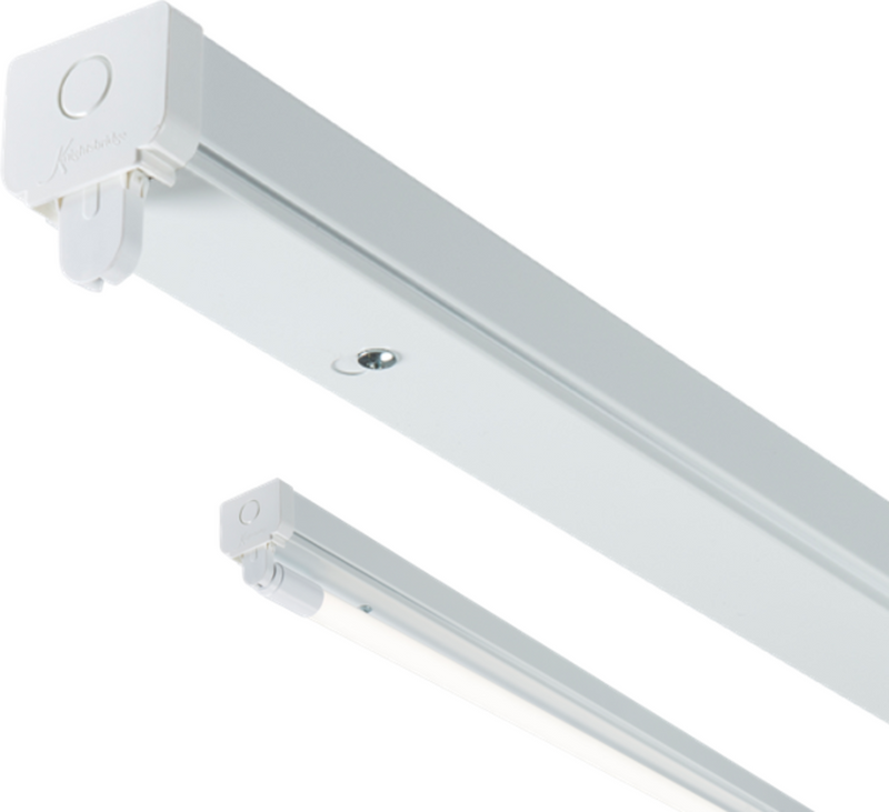 230V T8 Single LED-Ready Batten Fitting 1225mm (4ft)