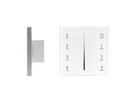 4 Zone - Single Colour RF & DMX Wall Touch Dimmer