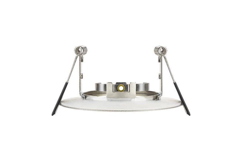 EVOFIRE FIRE RATED DOWNLIGHT 70MM CUTOUT IP65 SATIN NICKEL ROUND +GU10 HOLDER