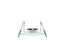 EVOFIRE FIRE RATED DOWNLIGHT 70MM CUTOUT IP65 WHITE ROUND +GU10 HOLDER