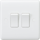 Curved Edge 10AX 2G 2-Way Switch