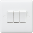 Curved Edge 10AX 3G 2-Way Switch