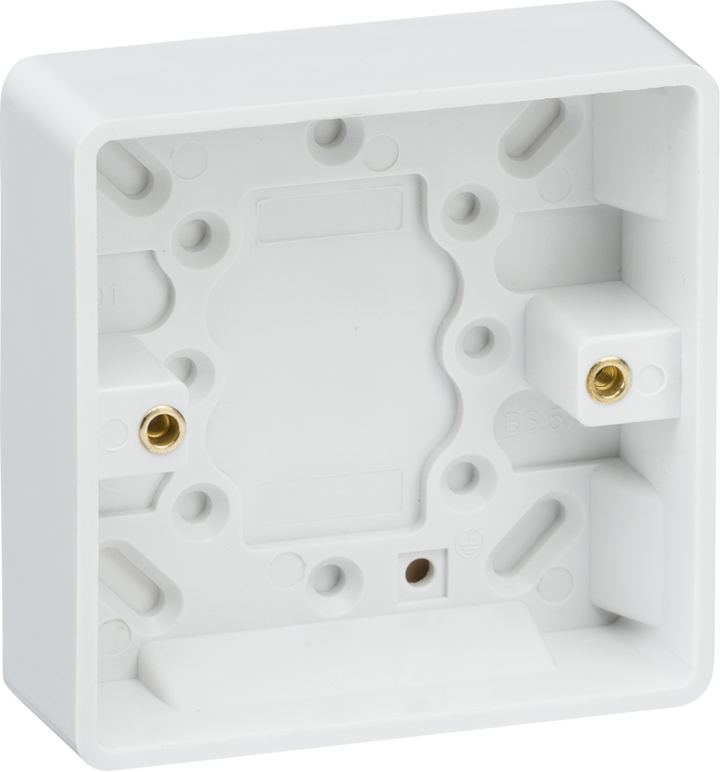 Single Surface Pattress Box 25mm