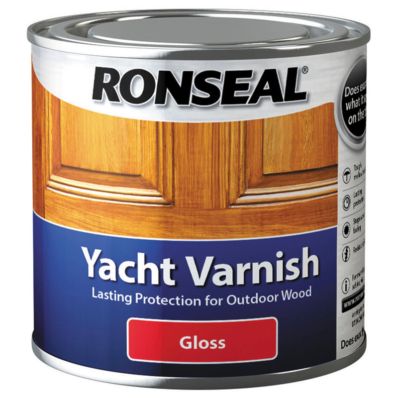 Ronseal Exterior Yacht Gloss Varnish - 250ml