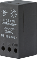 40-400W (3-100W LED) Leading Edge Dimmer Module