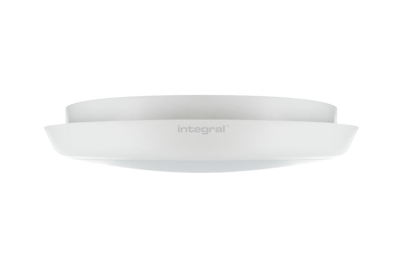 Slimline Ceiling/Wall Light Microwave Sensor 250mm 12W 4000K - 250mm Dia