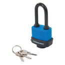 Weather-Resistant Padlock Long Shackle 48mm