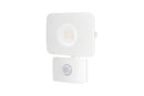 COMPACT TOUGH FLOODLIGHT WITH PIR OVERRIDE IP64 4500LM 50W 3000K 110B NON-DIMM 90LM/W WHITE