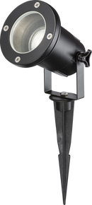 230V IP65 GU10 Ground Spike - Black