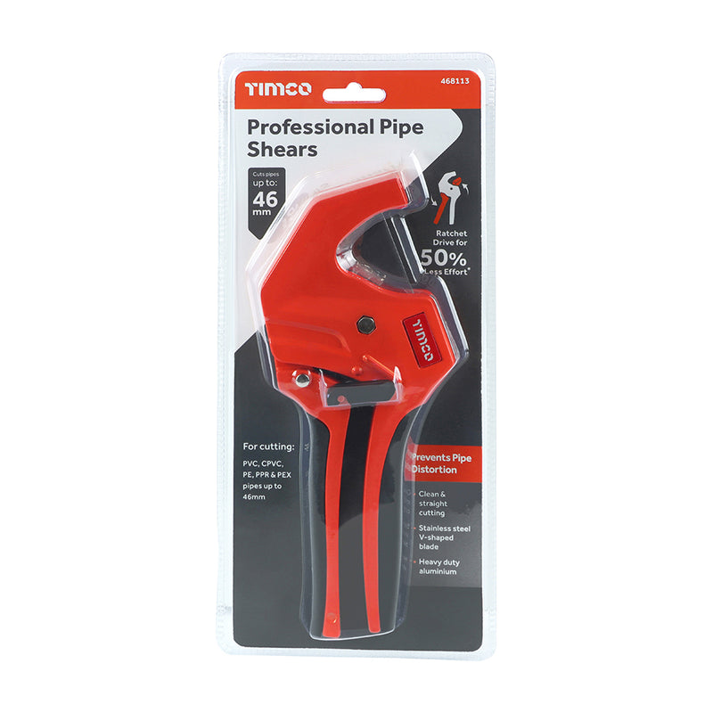 Professional Pipe Shears 0 - 46mm