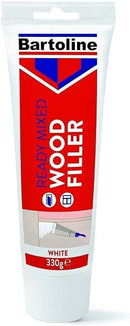 Bartoline Ready Mixed Flexible Wood Filler 330g Tube White