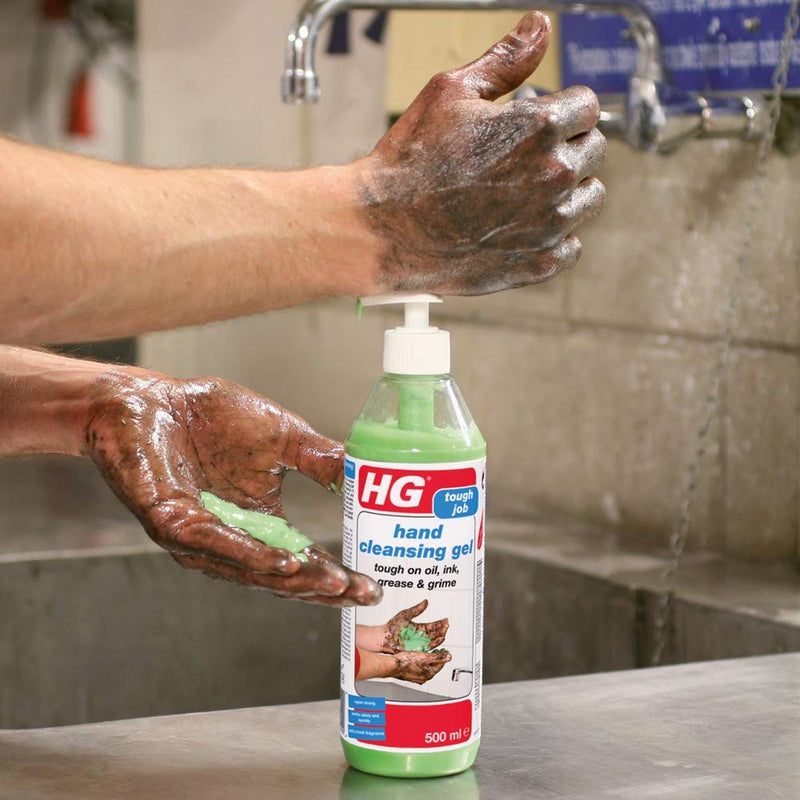 HG hand cleansing gel