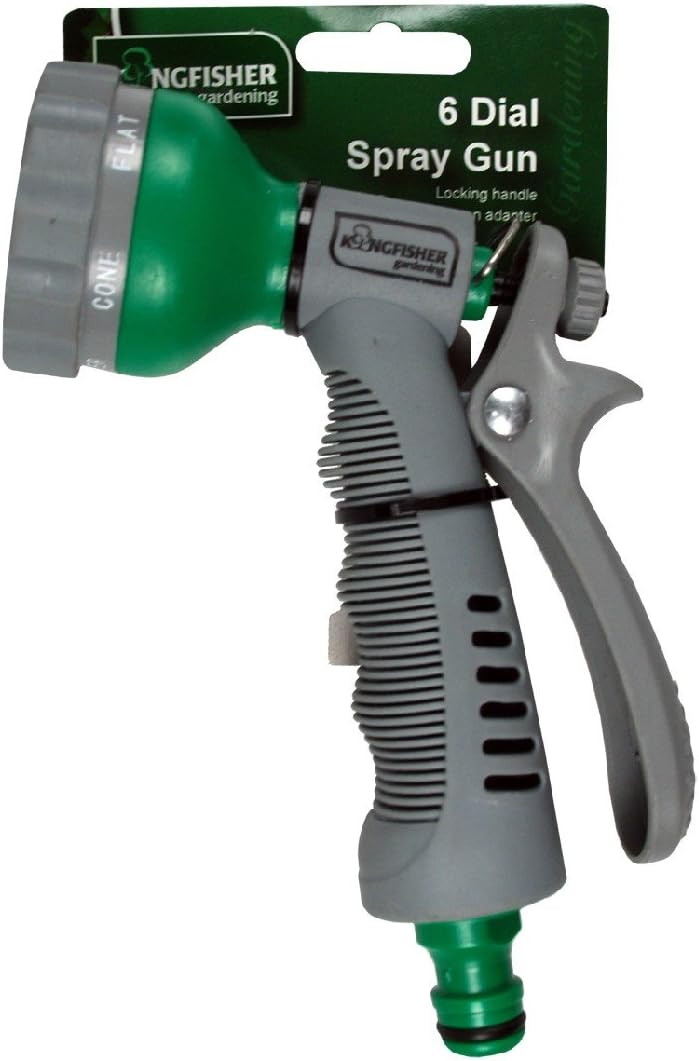 Kingfisher 6126DP 6 Dial Spray Gun - Grey