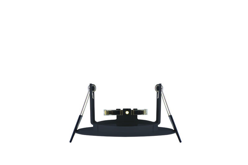 EVOFIRE FIRE RATED DOWNLIGHT 70MM CUTOUT IP65 BLACK ROUND +GU10 HOLDER
