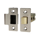 Tubular Latch - Satin Nickel 76mm case / 57mm backset