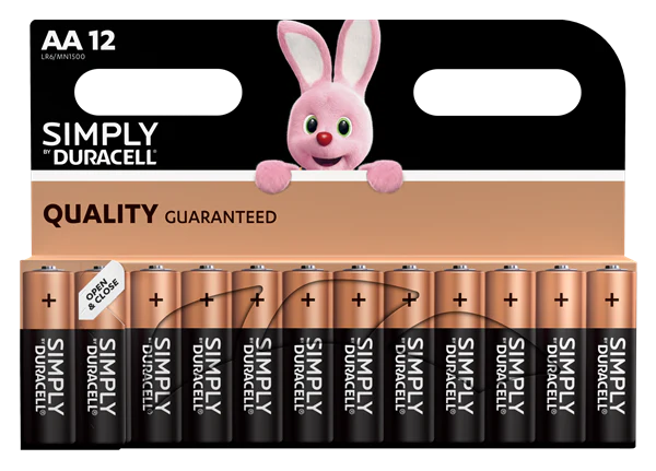 Duracell SIMPLY AA LR6 | 12 Pack
