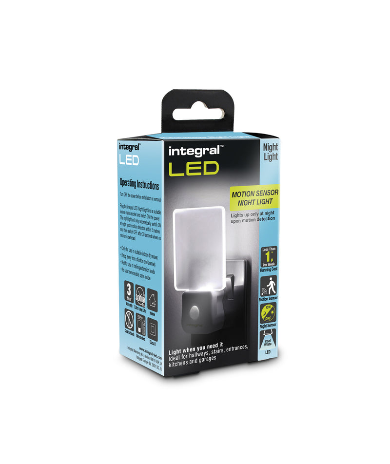 Motion Sensor LED Night Light (UK 3-Pin plug)