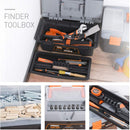 Tool Box Consumer Storage Toolbox, Black - 13-Inch
