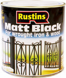 Rustins Quick Dry Black Matt