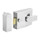 Nightlatch - Chrome 94mm case / 60mm backset