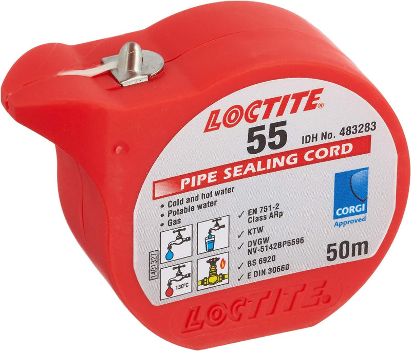 Loctite 55 - Pipe Sealing Cord 50m