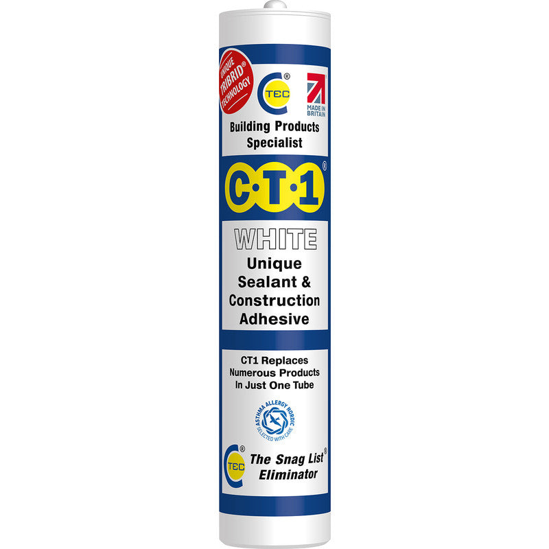 CT1 Adhesive & Sealant 290ml White