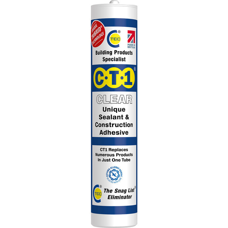 CT1 Adhesive & Sealant 290ml Clear