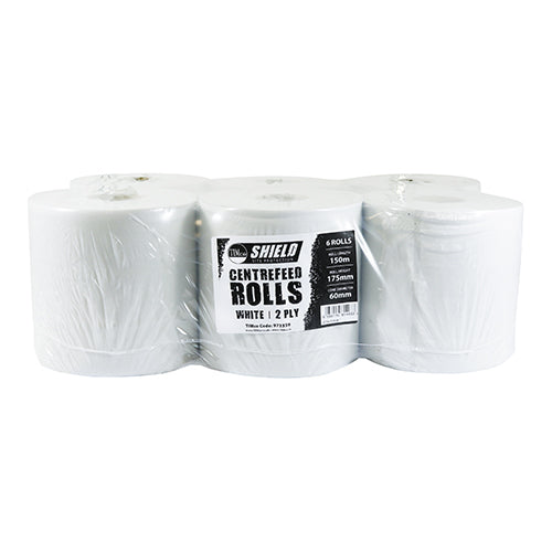 Centrefeed Rolls - White 150m x 170mm