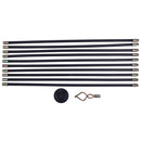 12 Piece Drain Rod Set