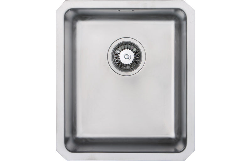 Compact 1 Bowl Undermount Sink - St/Steel