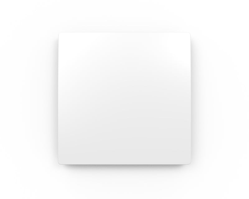 1 Gang Kinetic Push Flush Switch Matt White IP65