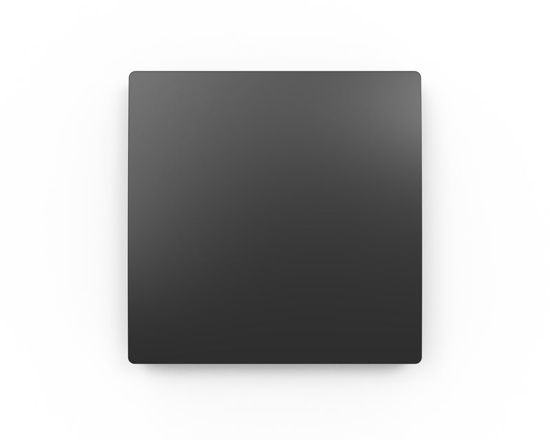 1 Gang Kinetic Push Flush Switch Matt Black IP65
