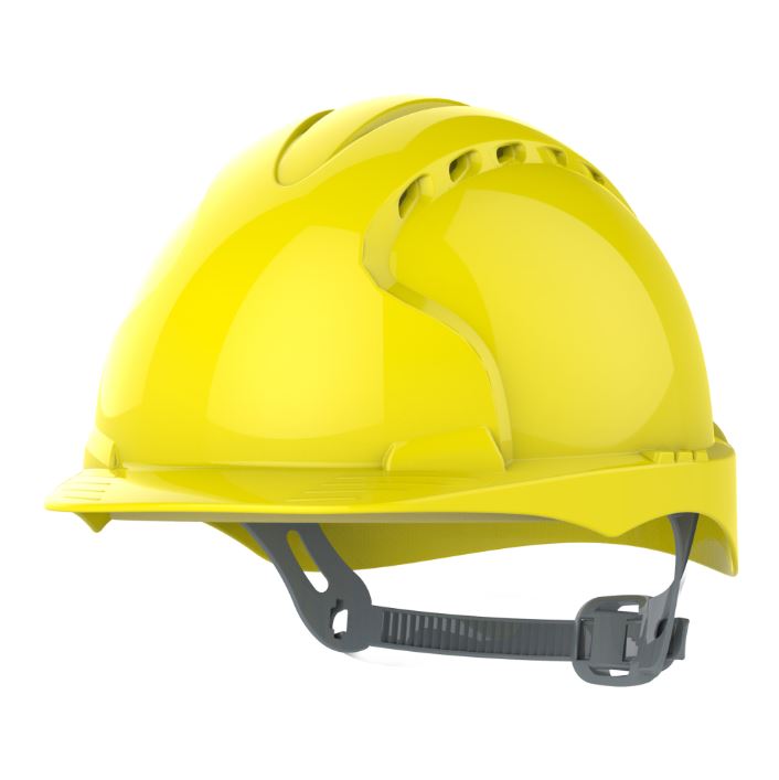 Adjustable Safety Helmet Yellow