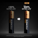 Duracell +100% Plus Power AAA LR03 | 4 Pack