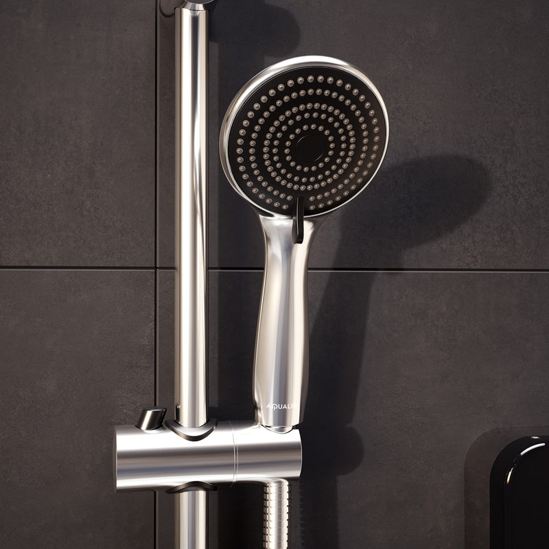 E2 APL Aqualisa Electric shower with 3 Mode Handset 8.5kW Multifit Black