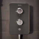 E2 APL Aqualisa Electric shower with 3 Mode Handset 9.5kW Multifit Grey