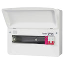 FuseBox 14 Module 11 Way Consumer Unit with 100A Main Switch & T2 SPD