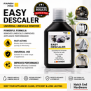 Faren pRO Easy Descaler 500ml – Universal Limescale Remover for Coffee Machines, Kettles, Irons & Appliances