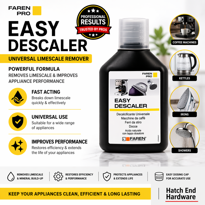 Fars Cleaner Faren pRO Easy Descaler 500ml – Universal Limescale Remover for Coffee