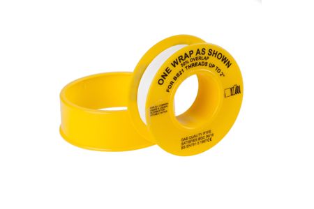 PTFE Thread Tape For Gas  12mm x 5 metres