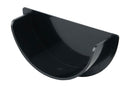 RoundLine Gutter Internal Stopend 112mm Black