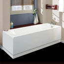 PVC Waterproof 750mm End Bath Panel